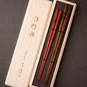 Hexagonal Bamboo Chopsticks Set