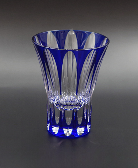 Sake cup, pestle type, 24% Morning glory