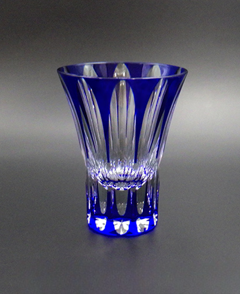 Sake cup, pestle type, 24% Morning glory