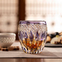 Whiskey Glass, Edo Kiriko Kasaneirome : Hanaguruma
