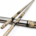 Titanium chopsticks Handmade design ECO pure titanium chopsticks