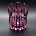 Shooting Star Rock Glass Blue Red Coating